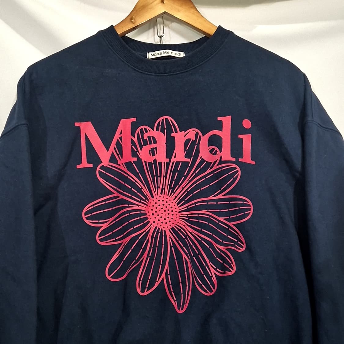 Mardi Mercredi 마르디 메크르디 플라워 맨투맨 상품이미지2
