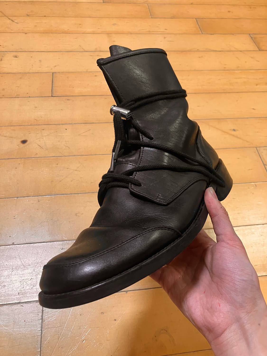 Alfredo bannister 알프레도 바니스터 레이스 스루 힐 부츠 상품이미지3