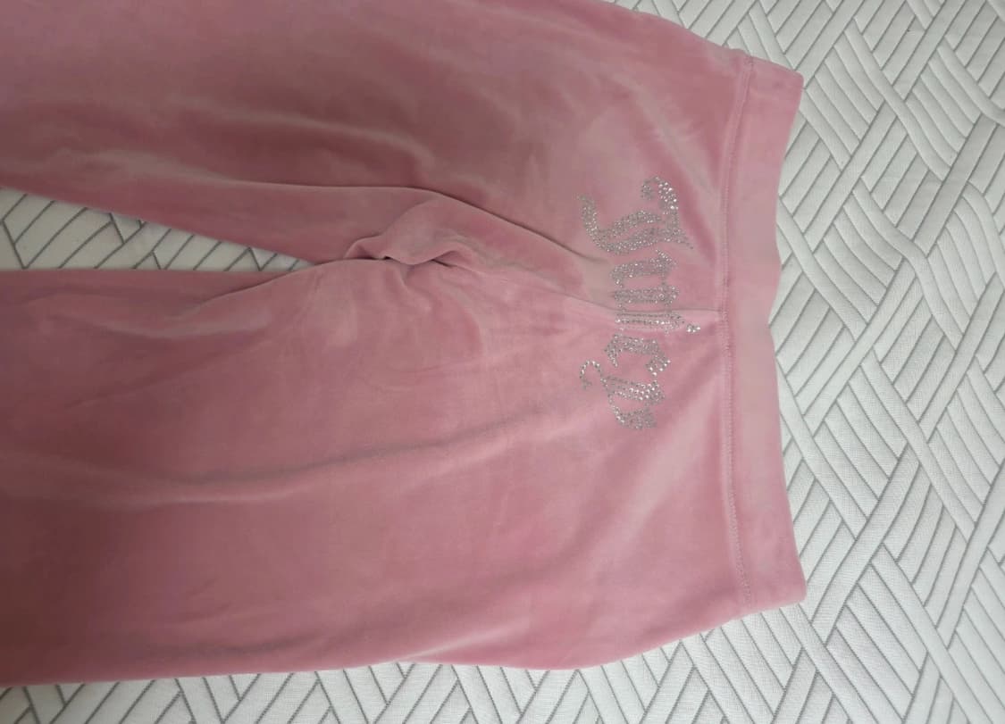 쥬시 꾸뛰르 핑크 벨벳 트레이닝복 세트 M 상품이미지6