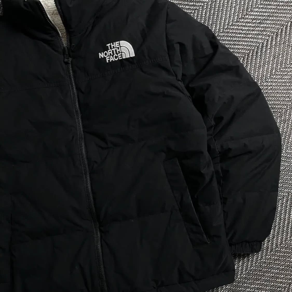 노스페이스 비베러 리버시블 쉐르파 푸퍼 숏 패딩o 2905 상품이미지2