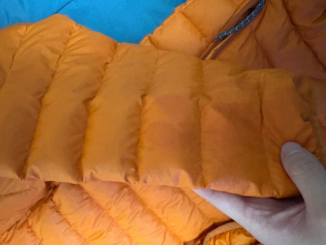 파타고니아 빈티지 경량 다운 패딩 m 상품이미지5