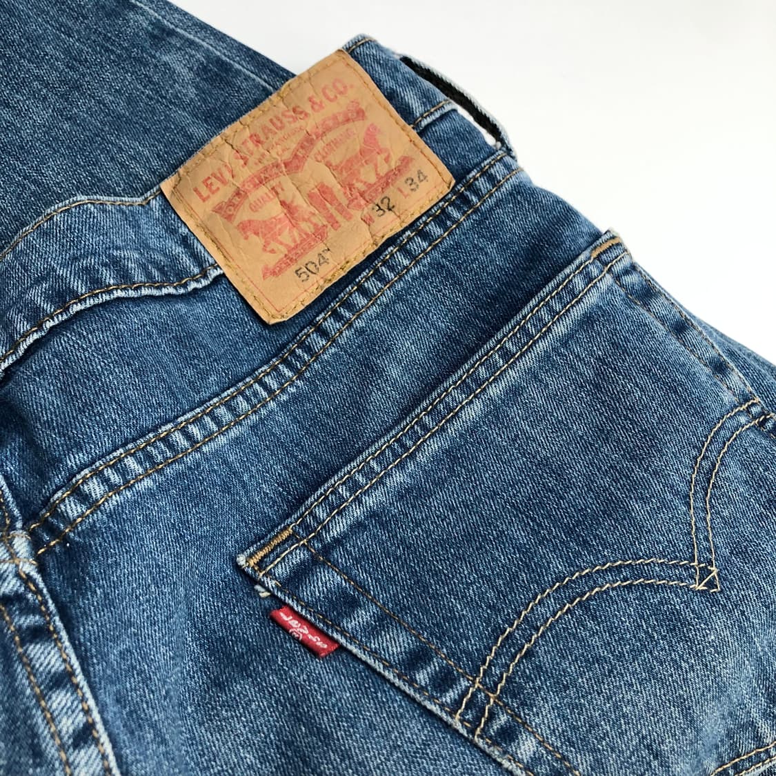 리바이스 504 깔끔 데님 청바지  상품이미지4