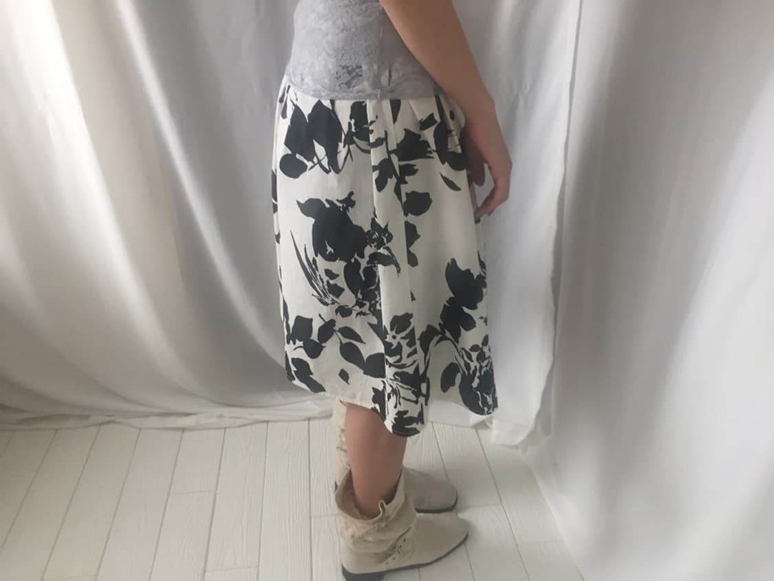 755. ink flower midi SK 상품이미지5