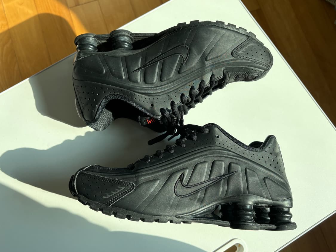 나이키 샥스 r4 블랙 250 상품이미지7