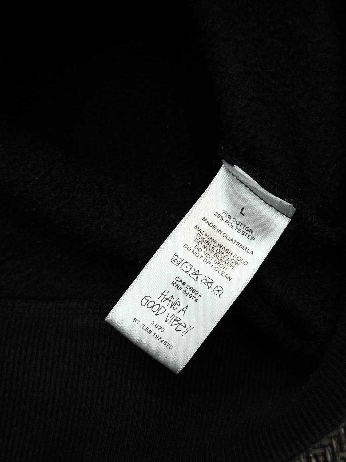 정품 스투시 월드투어 맨투맨L 상품이미지6