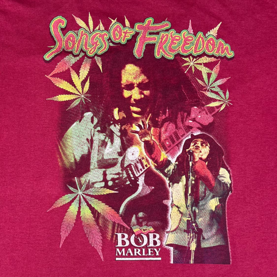 빈티지 밥말리 Song of Freedom 반팔티 상품이미지6