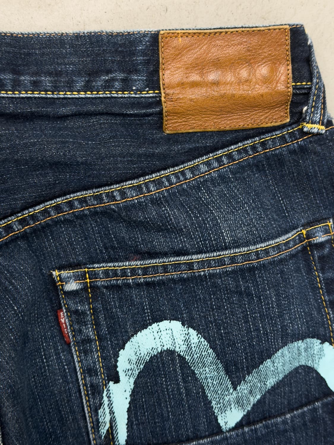 90s 에비수 데님 팬츠 상품이미지7