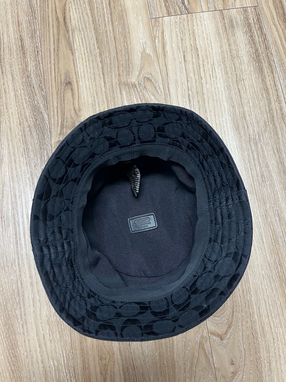 코치 자카드 버킷햇 56 상품이미지3