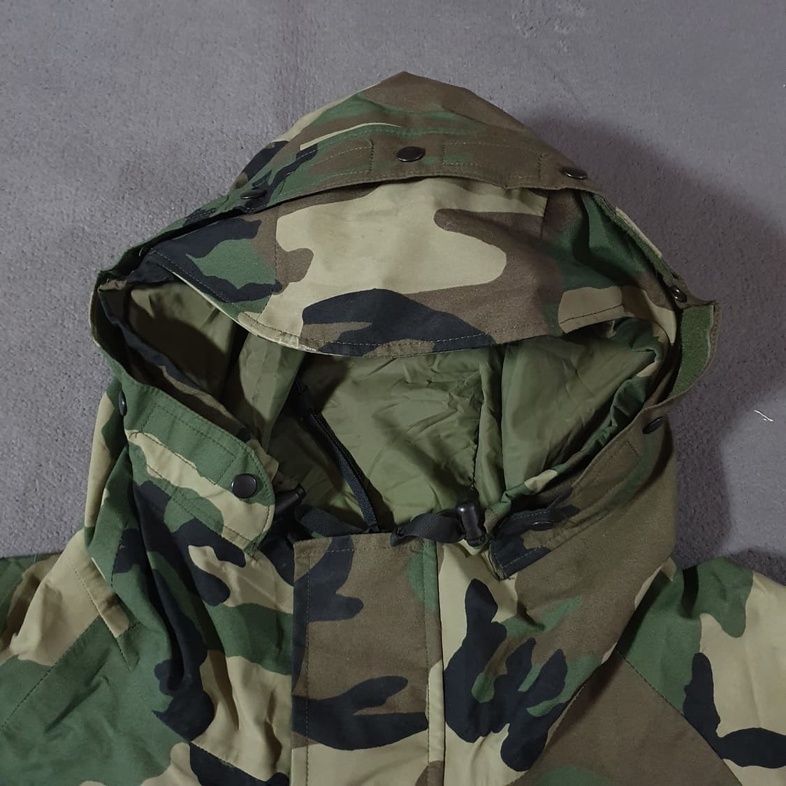 데드스탁 XL-R 새상품급 미군 우드랜드 고어텍스 자켓 바람막이 상품이미지2