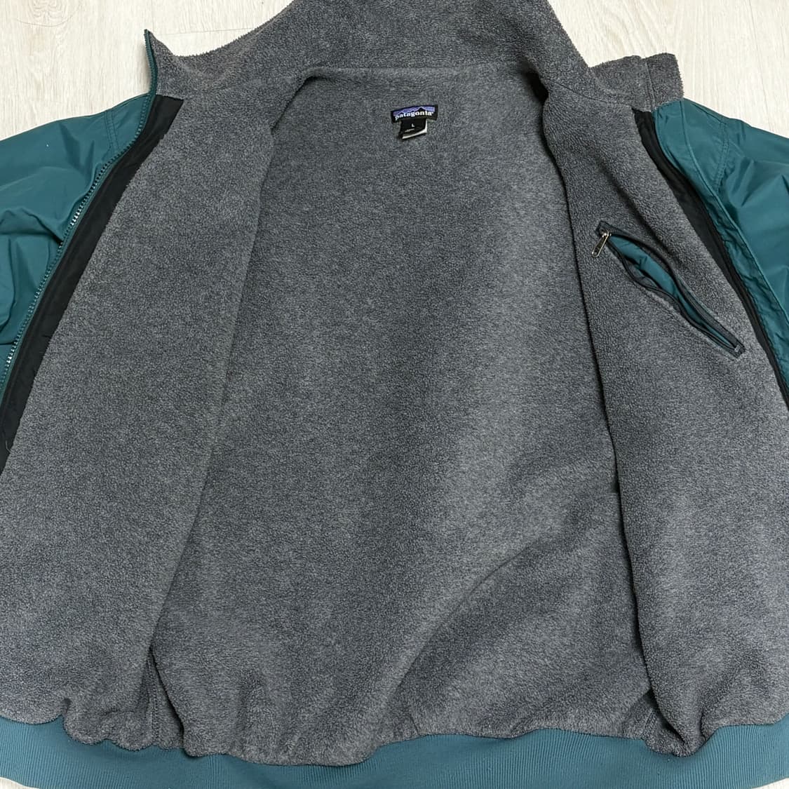 90s 파타고니아 쉘드 신칠라 자켓 그린 상품이미지3