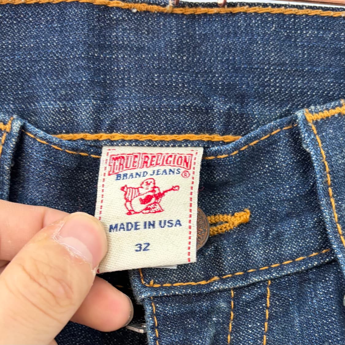 트루릴리전 레인보우 데미지 데님 팬츠 상품이미지8