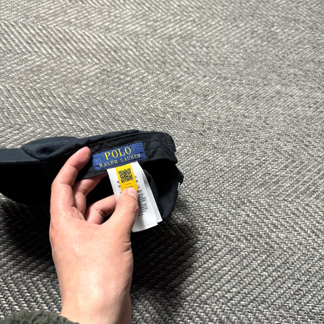 폴로랄프로렌 신형 QR 코튼 치노 볼캡 Polo OS 상품이미지3