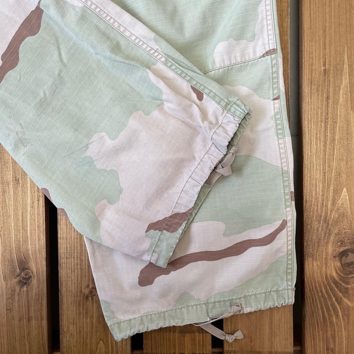 미군 사막삼색 립스탑 전투복하의 2xl/r(46in) 상품이미지5