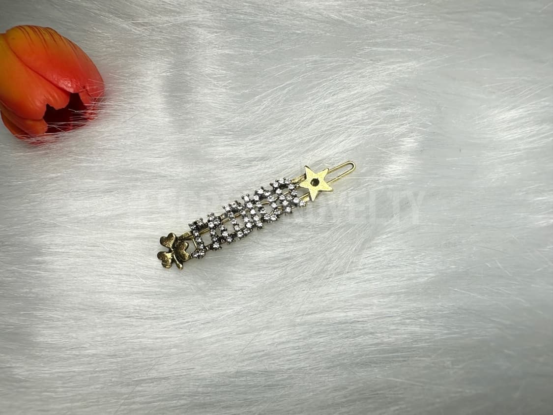 쟈디올 클로버 헤어핀 상품이미지6