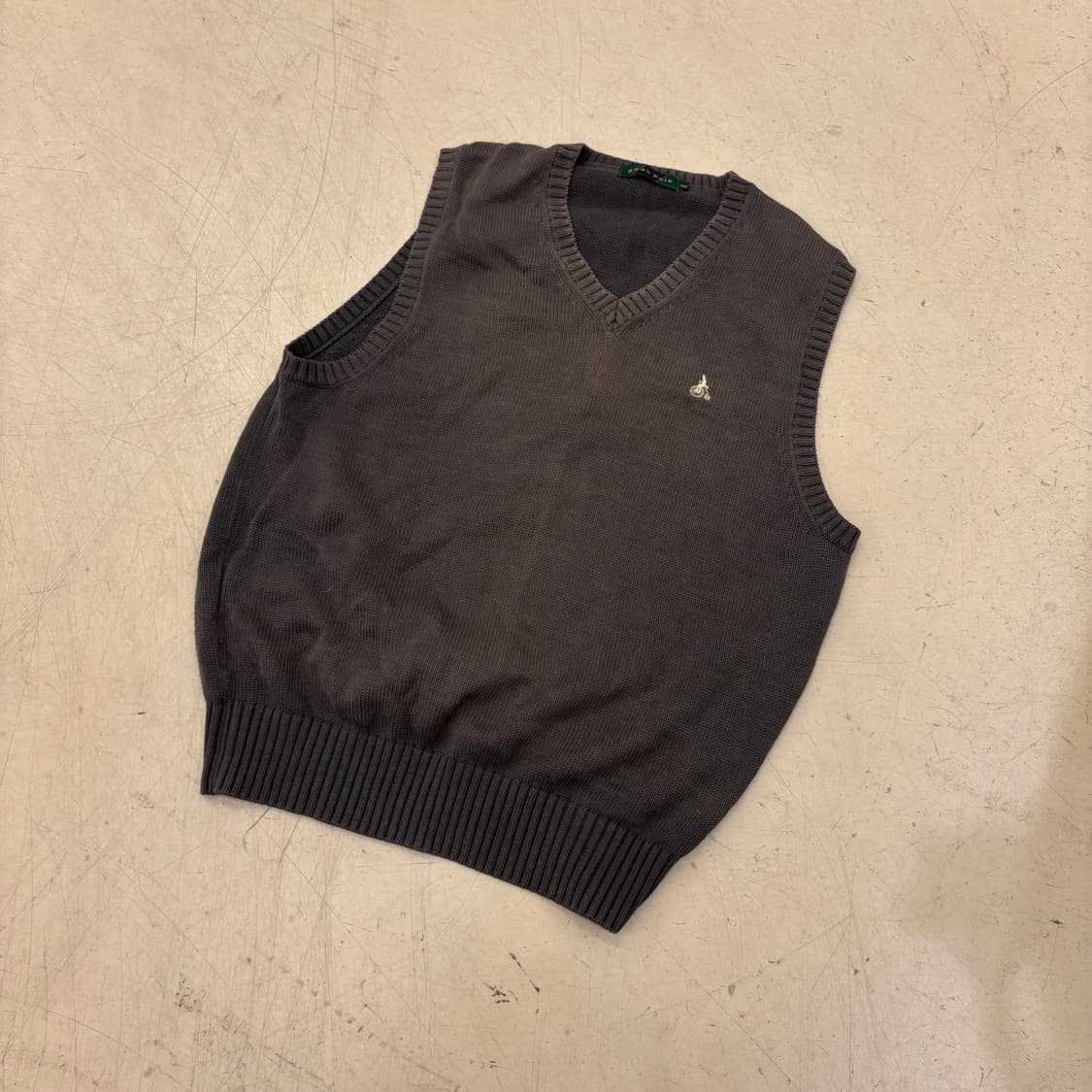 빈폴 스몰로고 니트 조끼 상품이미지1