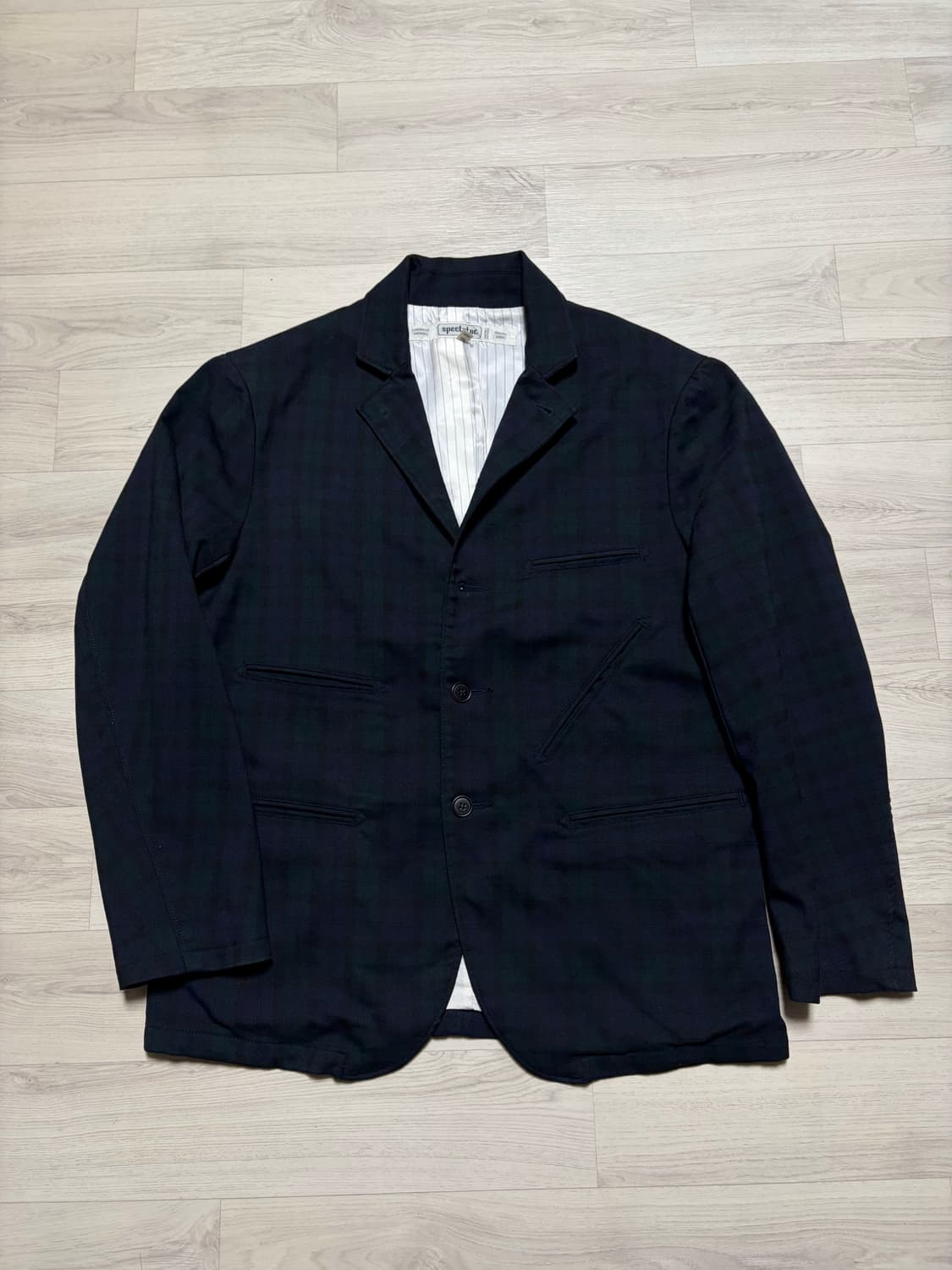 스펙테이터 148-009 가젯 자켓 블랙와치 XL사이즈 판매 상품이미지1