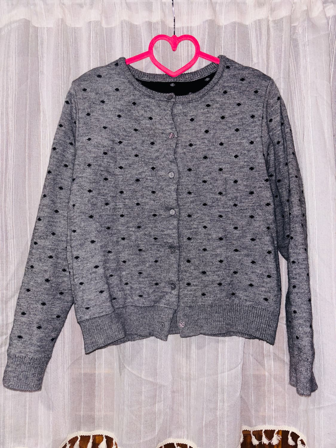 보세 땡땡이 가디건 상품이미지1