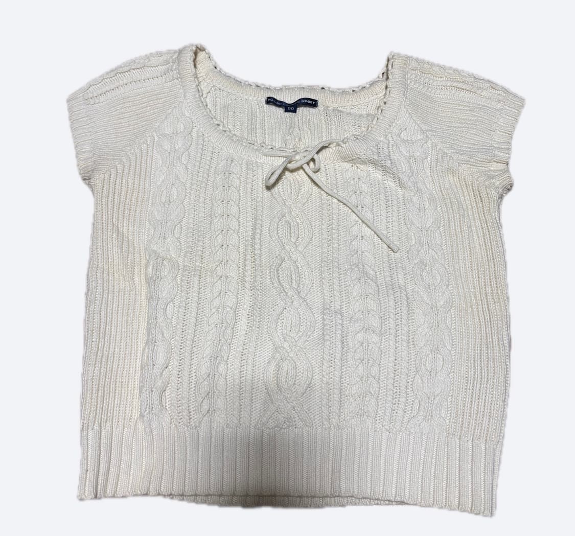 랄프로렌 스포츠 케이블 반팔 니트 상품이미지1