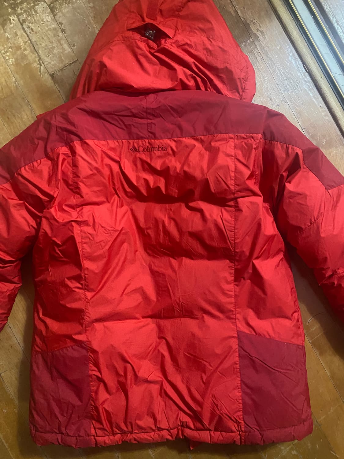 콜롬비아 옴니히트 대장급 다운 패딩 레드 L 상품이미지10