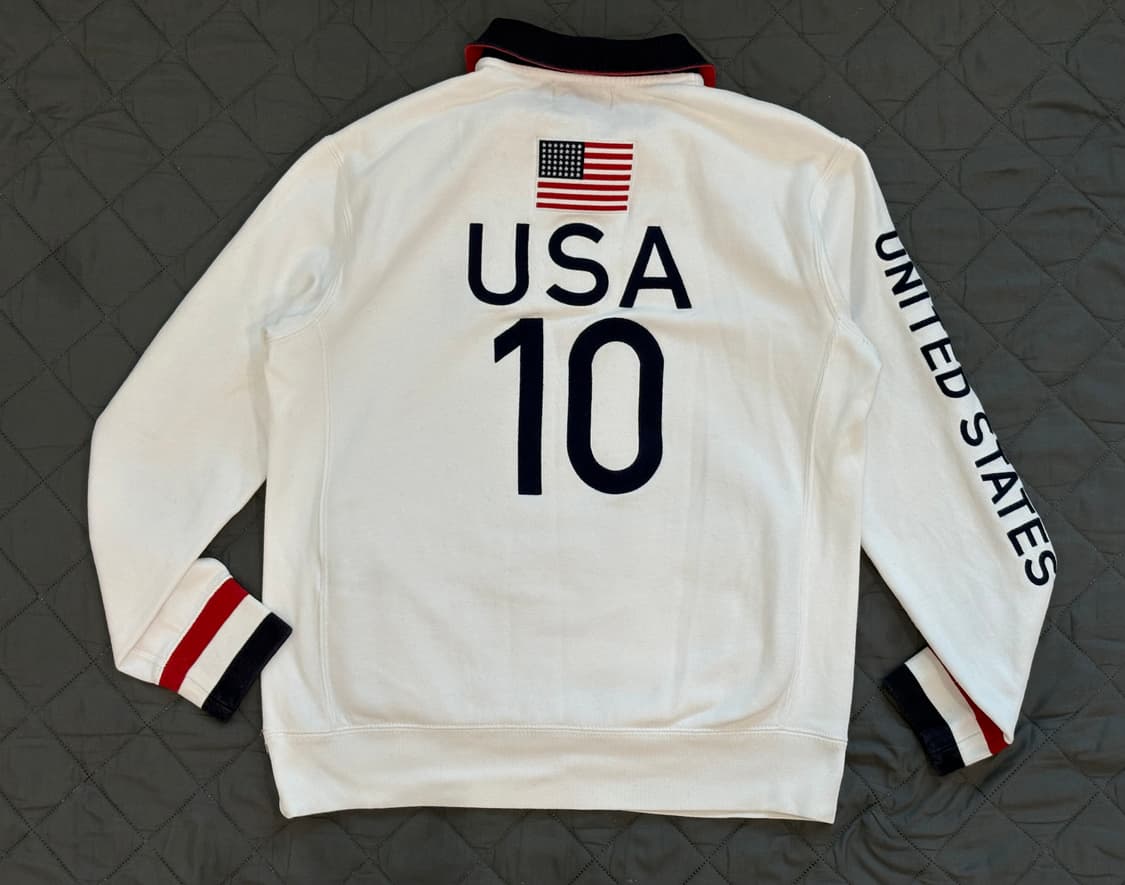 Polo 폴로랄프로렌 USA 반집업 맨투맨  상품이미지5