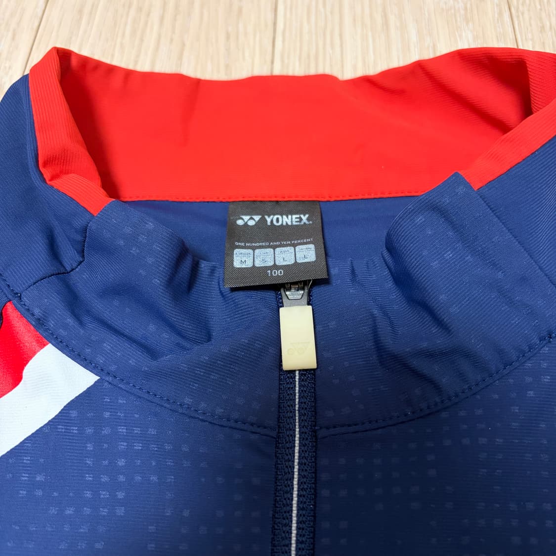 요넥스 네이비 배색 바람막이 상품이미지4