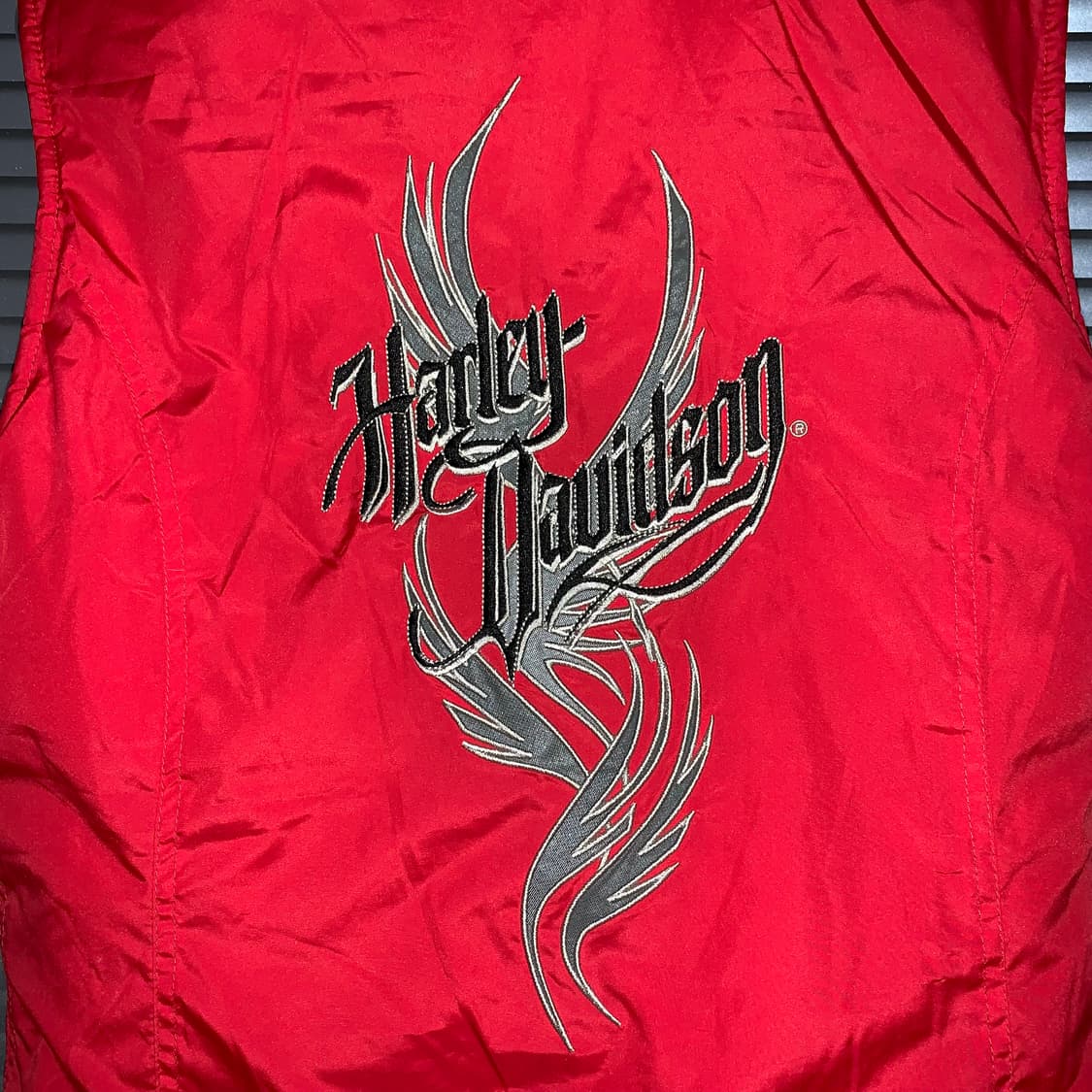 2007 빈티지 할리데이비슨 트라이벌 패딩 베스트 상품이미지4