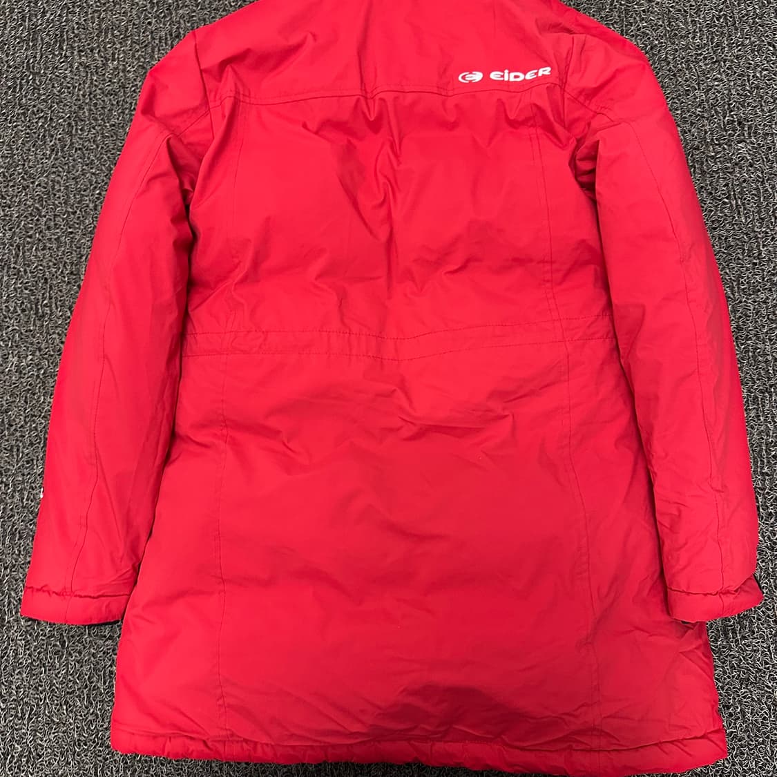 아이더 700 구스다운 사파리 롱패딩 레드 90(S) 상품이미지7