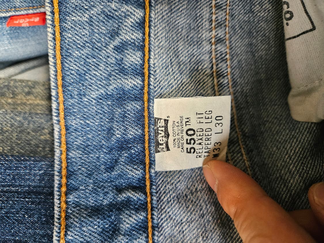90s levis 550 33x30 리바이스 빈티지 상품이미지5
