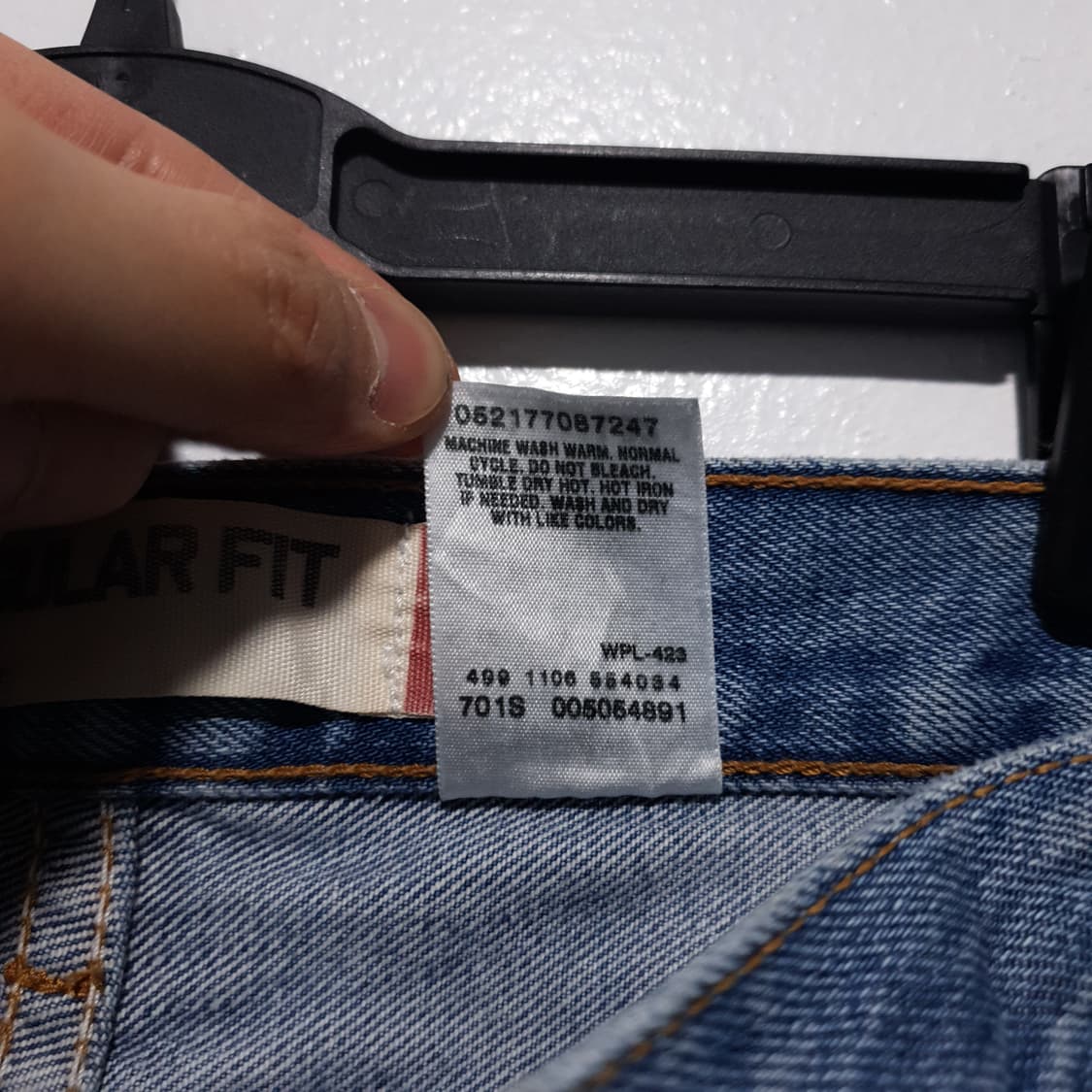 00s 리바이스 505 레귤러핏 중청 데님 팬츠 청바지 31-32 상품이미지6