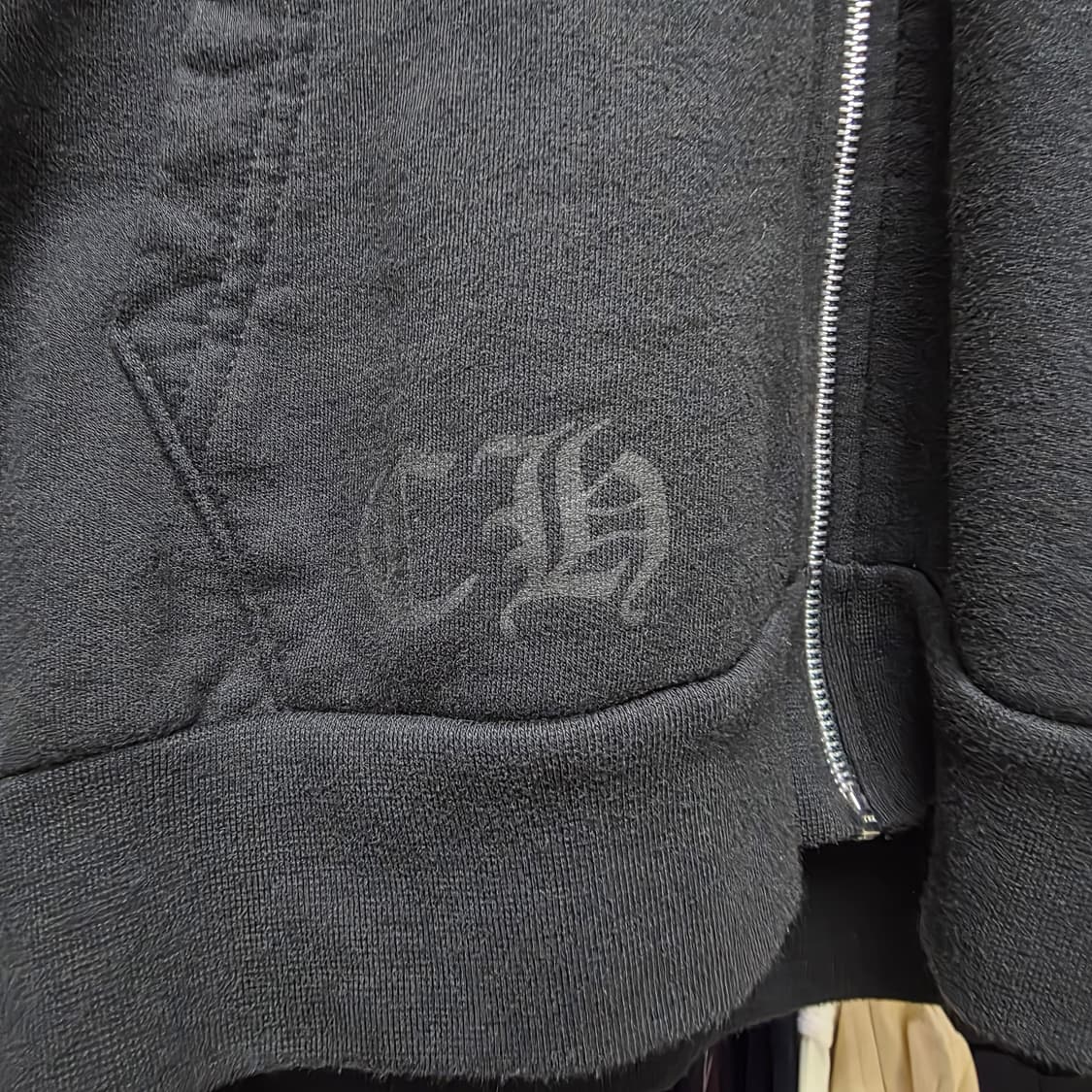 {클로젯}[XL][백화점판][풀구성+영수증]크롬하츠 홀스슈 서울 후드집업 상품이미지3