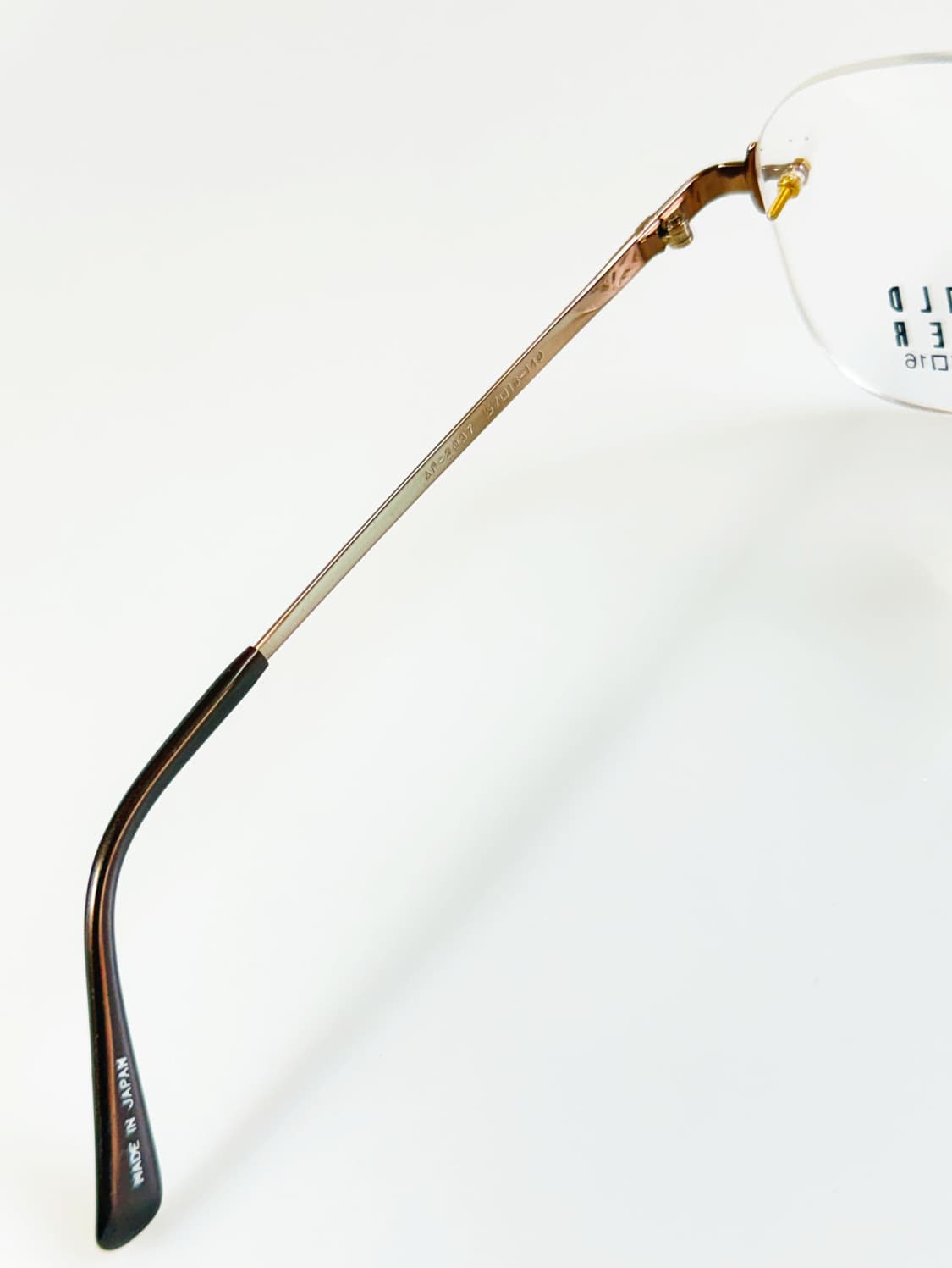 ARNOLD PALMER 무테 스퀘어 티타늄 빈티지 안경 상품이미지7