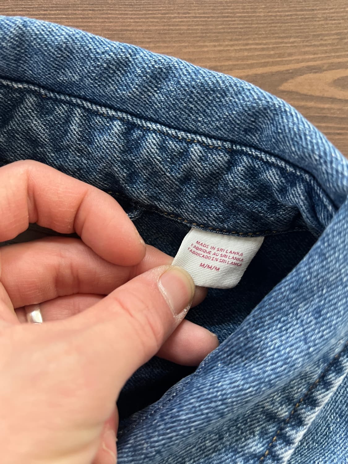 Levis Silver Tab 리바이스 실버탭 오버핏 데님 셔츠 상품이미지7