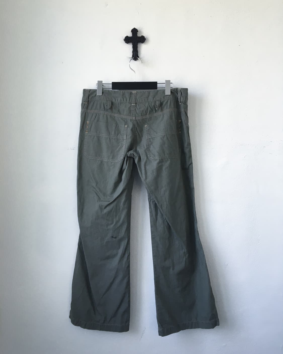 Khaki cotton pants 상품이미지2