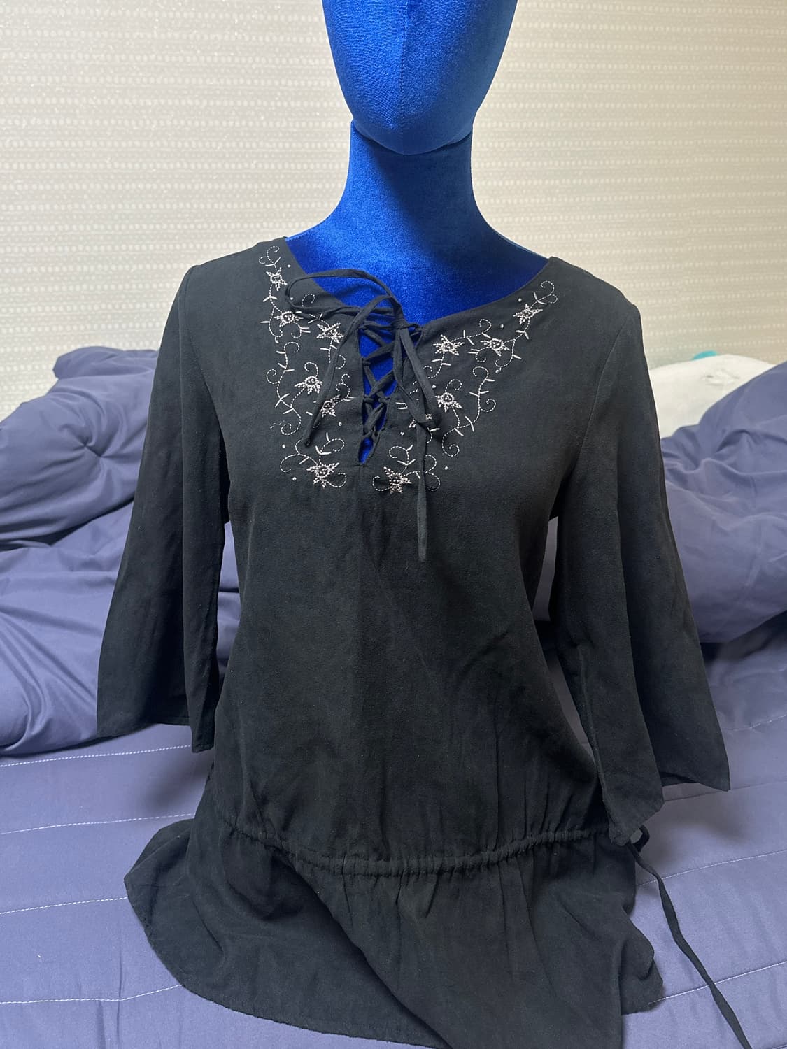 빈티지 아일릿 블라우스 상품이미지1