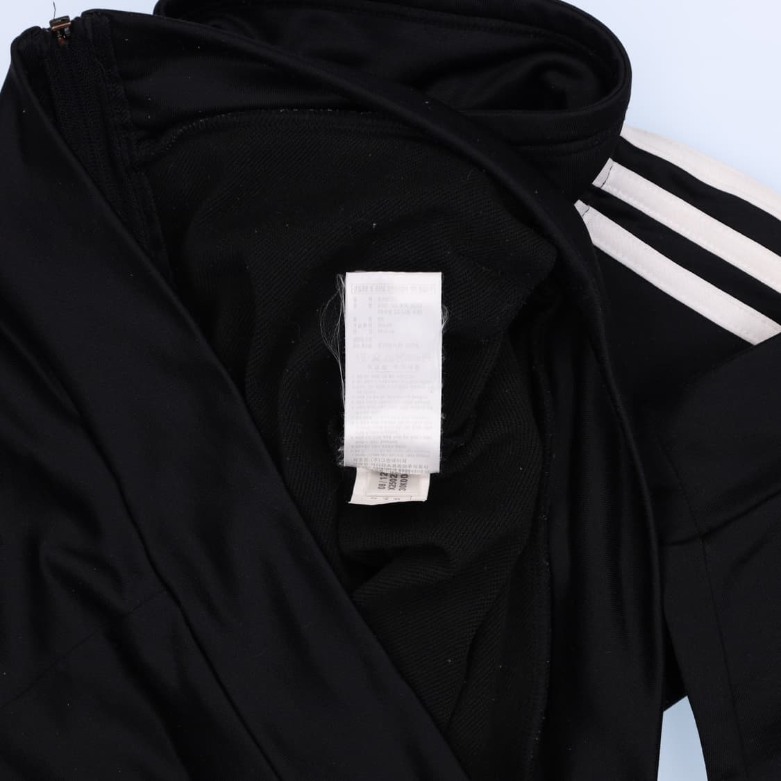 [85] 아디다스 검흰 여성 삼선 트랙탑 집업 져지 자켓 N6939 상품이미지6