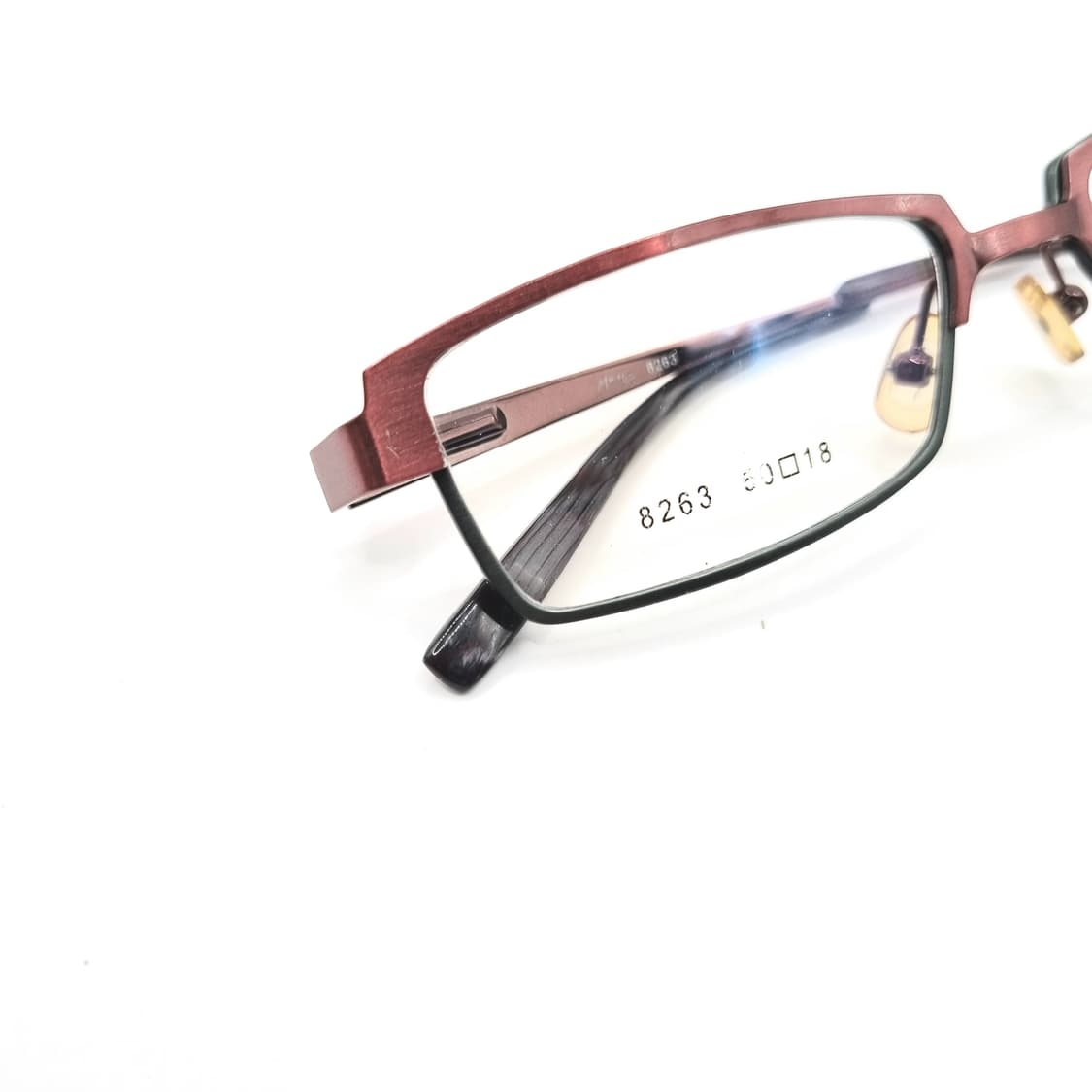 데드스탁 긱시크 투톤 메탈 사각안경 358 상품이미지8