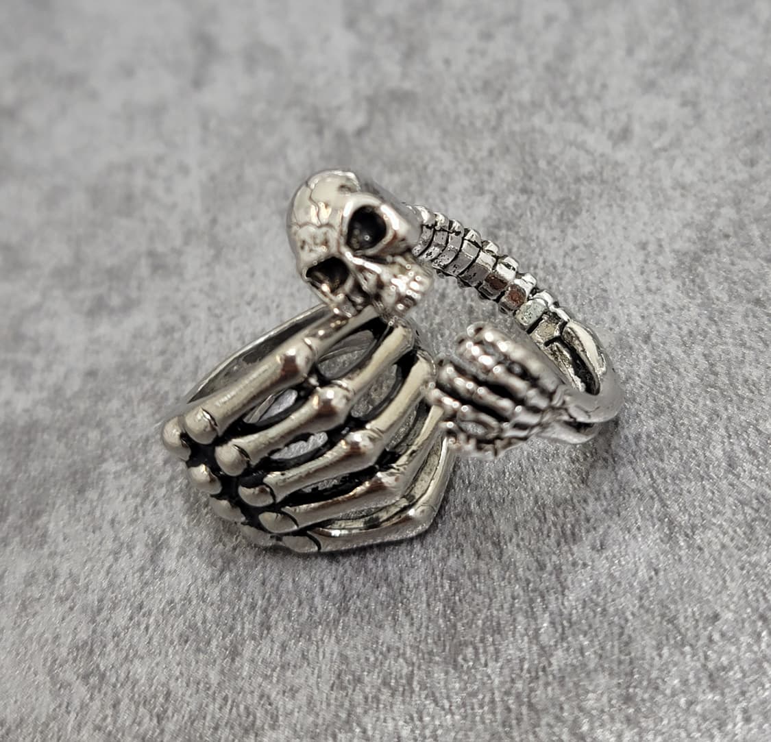 skull ring set 상품이미지1