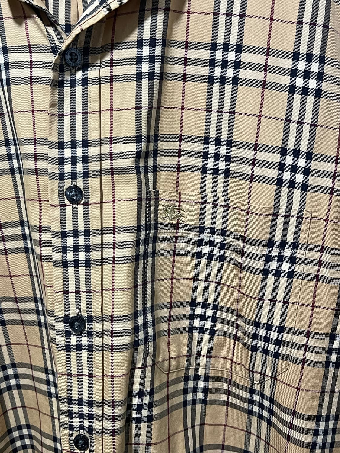 버버리 노바체크 긴팔 셔츠 상품이미지4