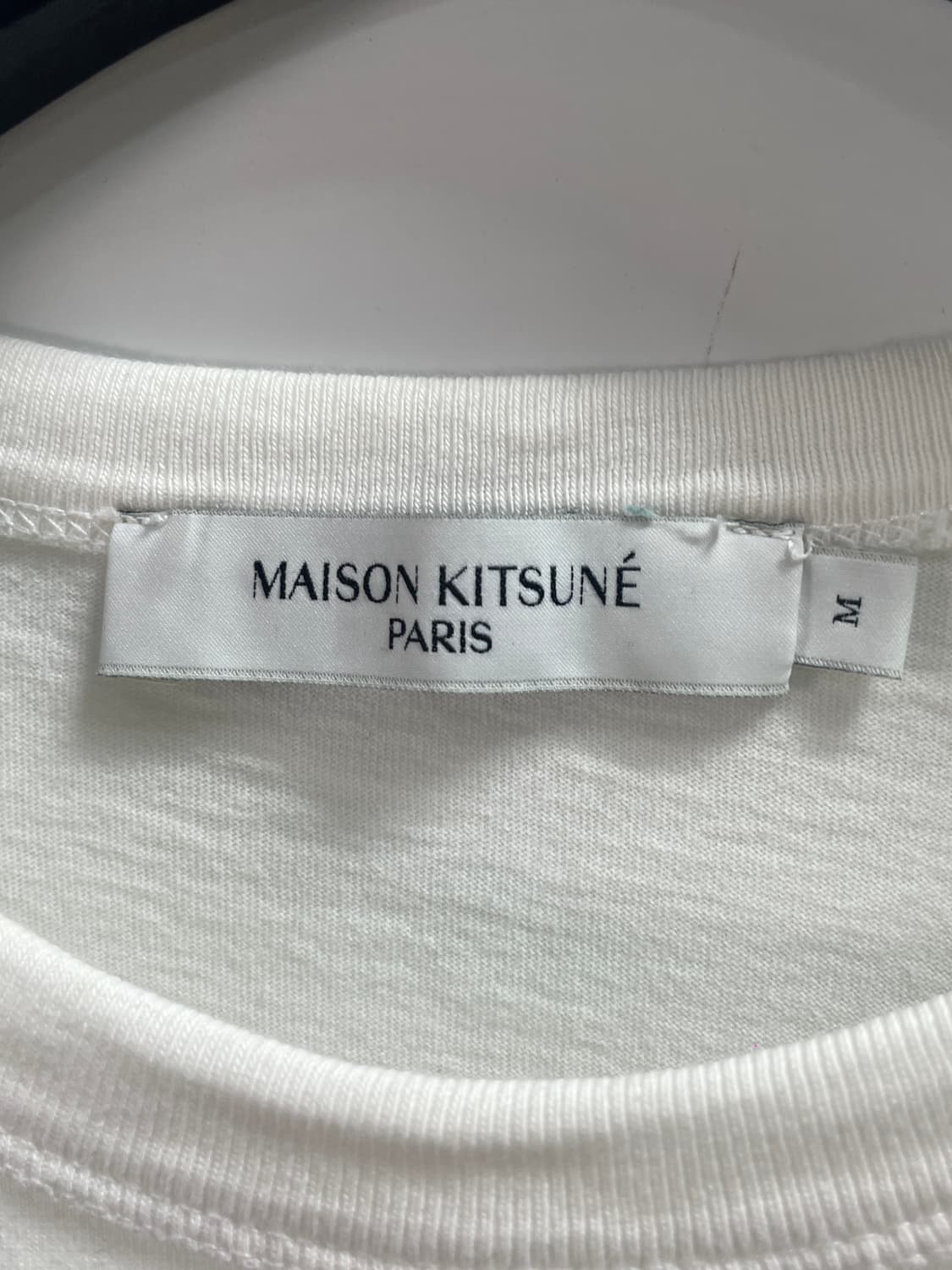 메종키츠네 폭스 라운드 반팔티 (on.366) 상품이미지5