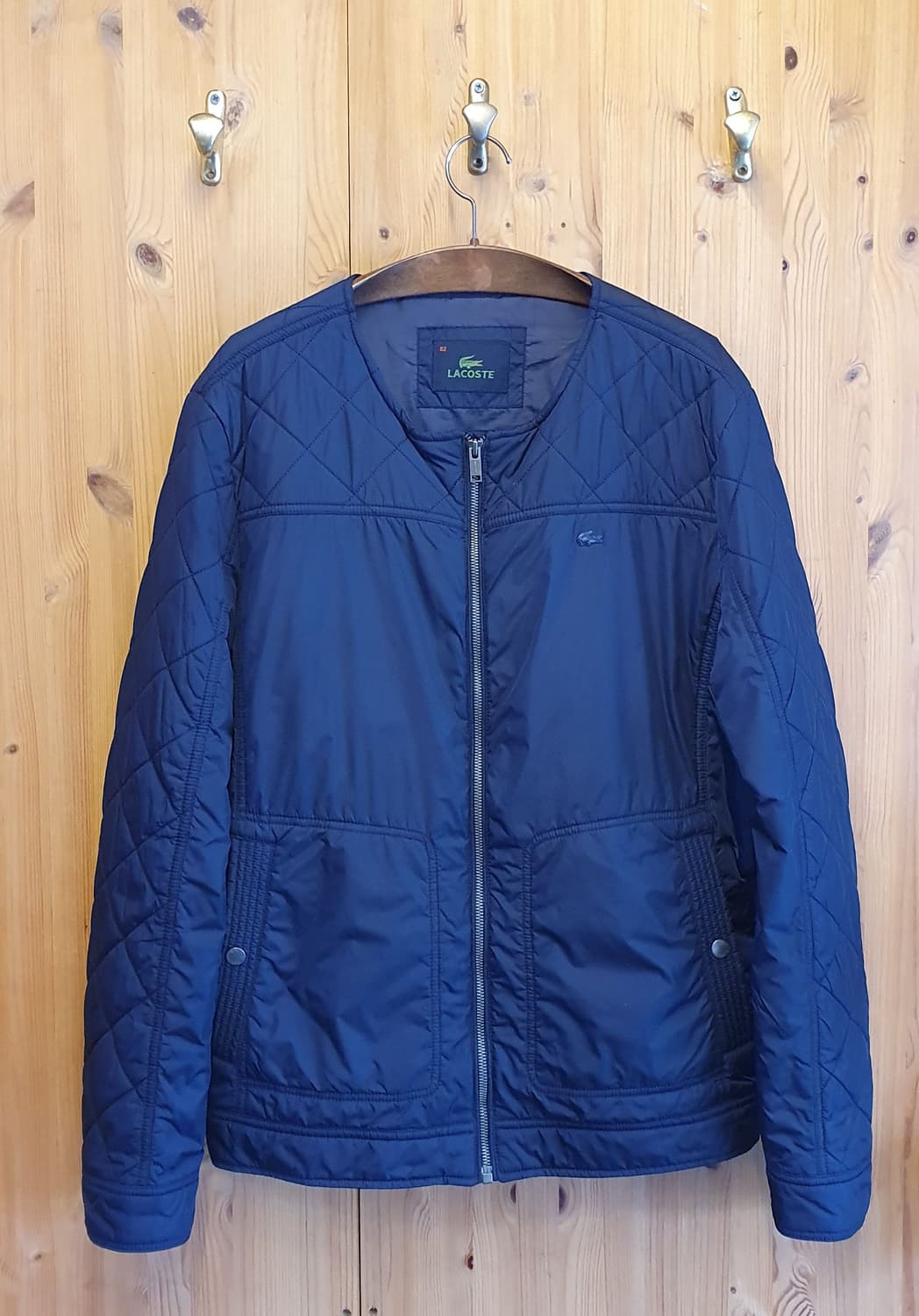 105.라코스테 퀼팅 라운드점퍼 상품이미지1