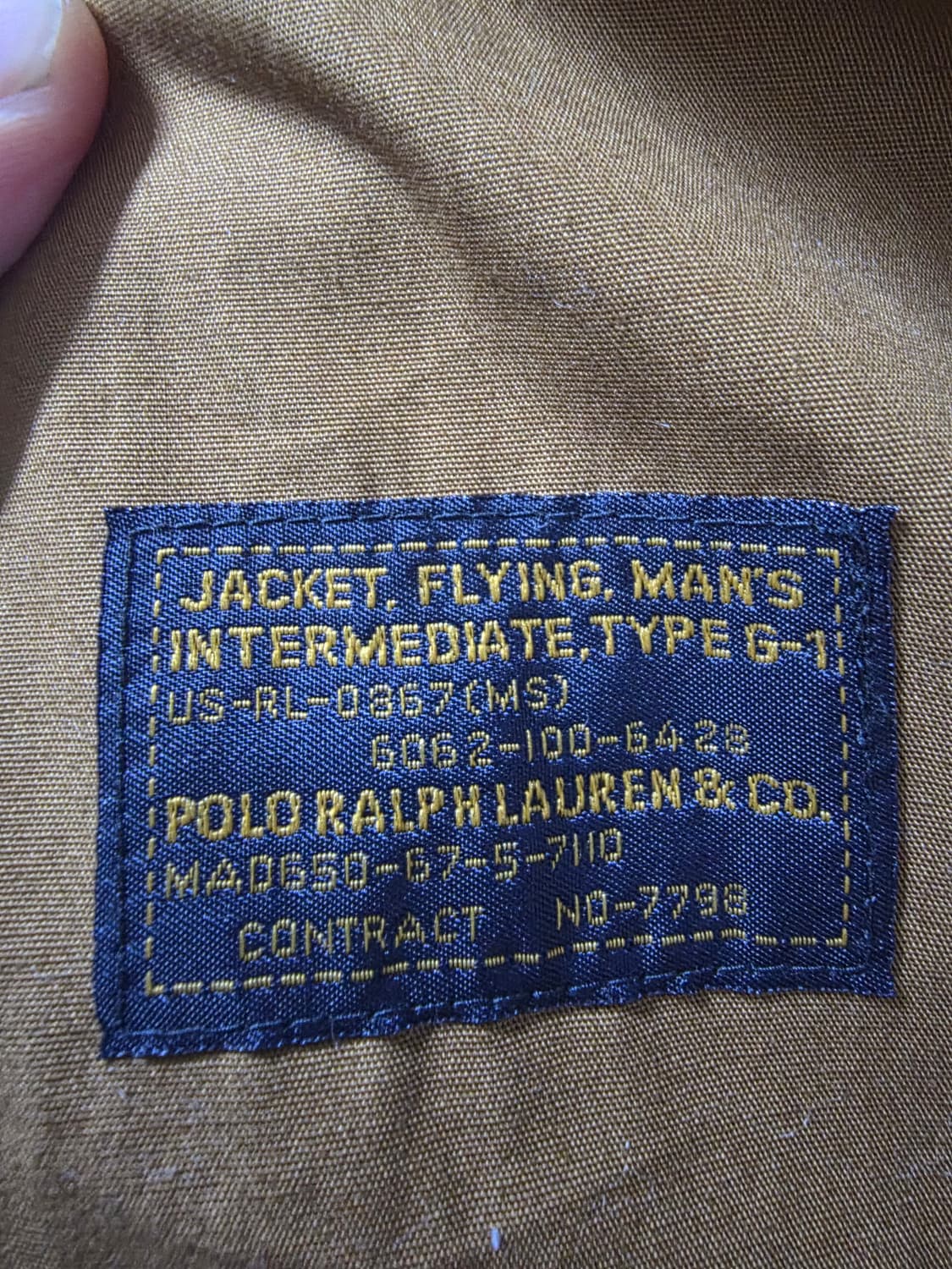 폴로 랄프로렌 a2 레더 플라이트 자켓 L 사이즈입니다. 상품이미지4