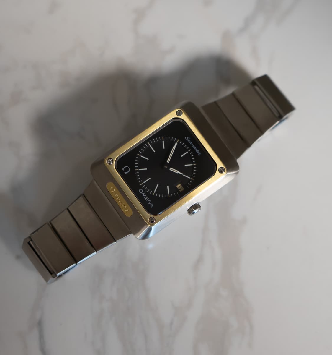 오메가 씨마스터 마리너2 콤비 쿼츠 빈티지 시계  상품이미지2