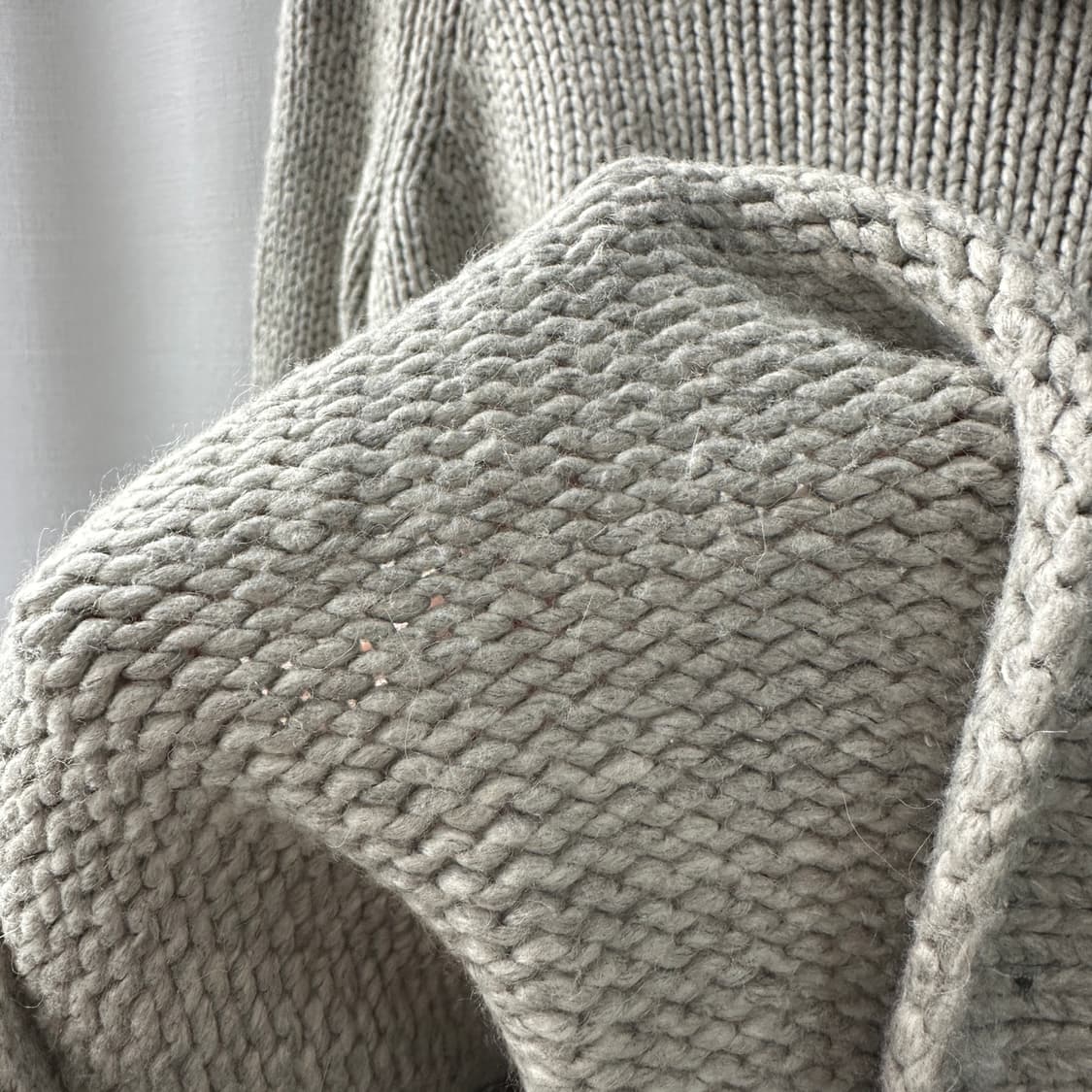 헬무트랭 비스코스 알파카 혼방 터틀넥 니트 그레이 000사이즈 상품이미지6