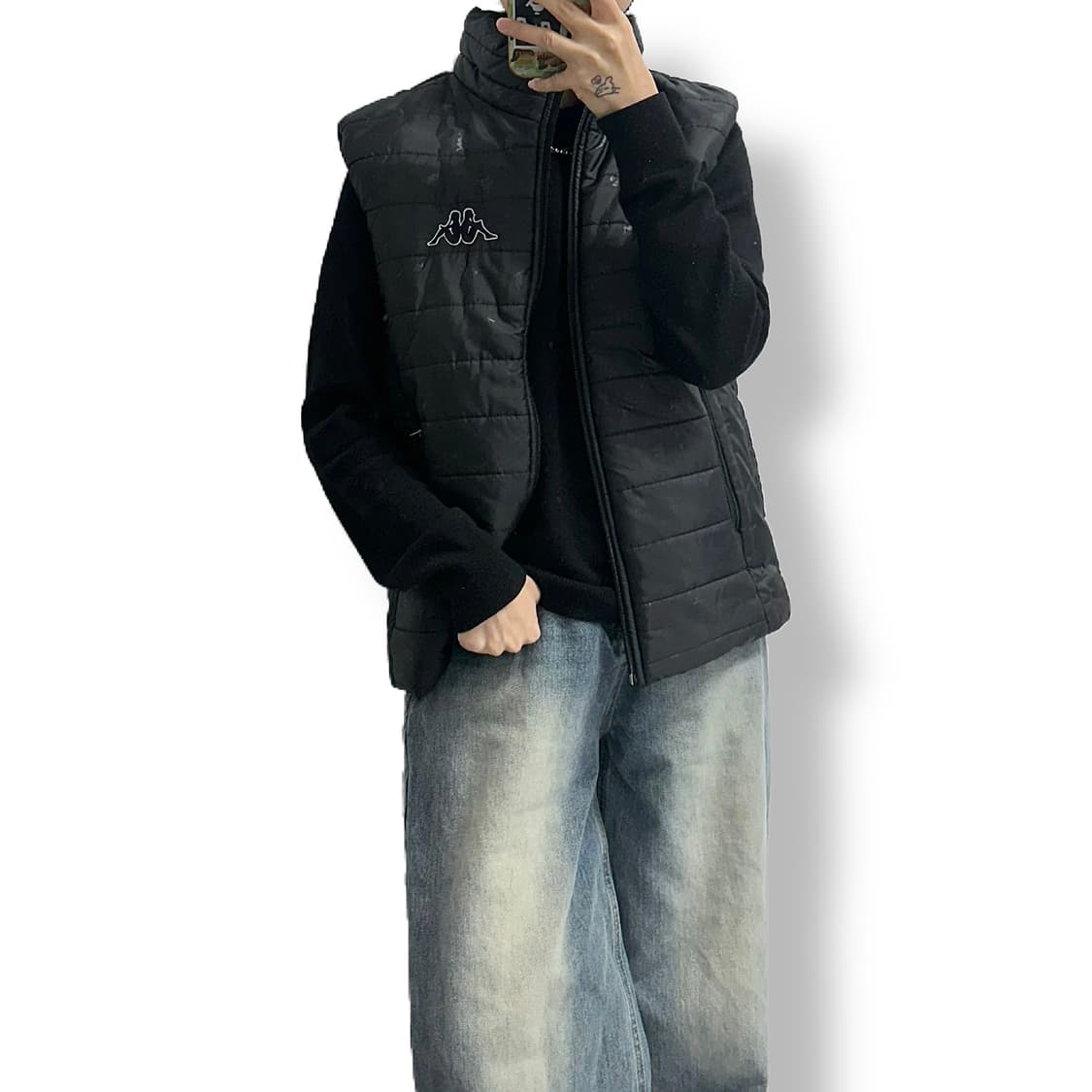 카파 누빔 경량패딩 조끼 상품이미지2