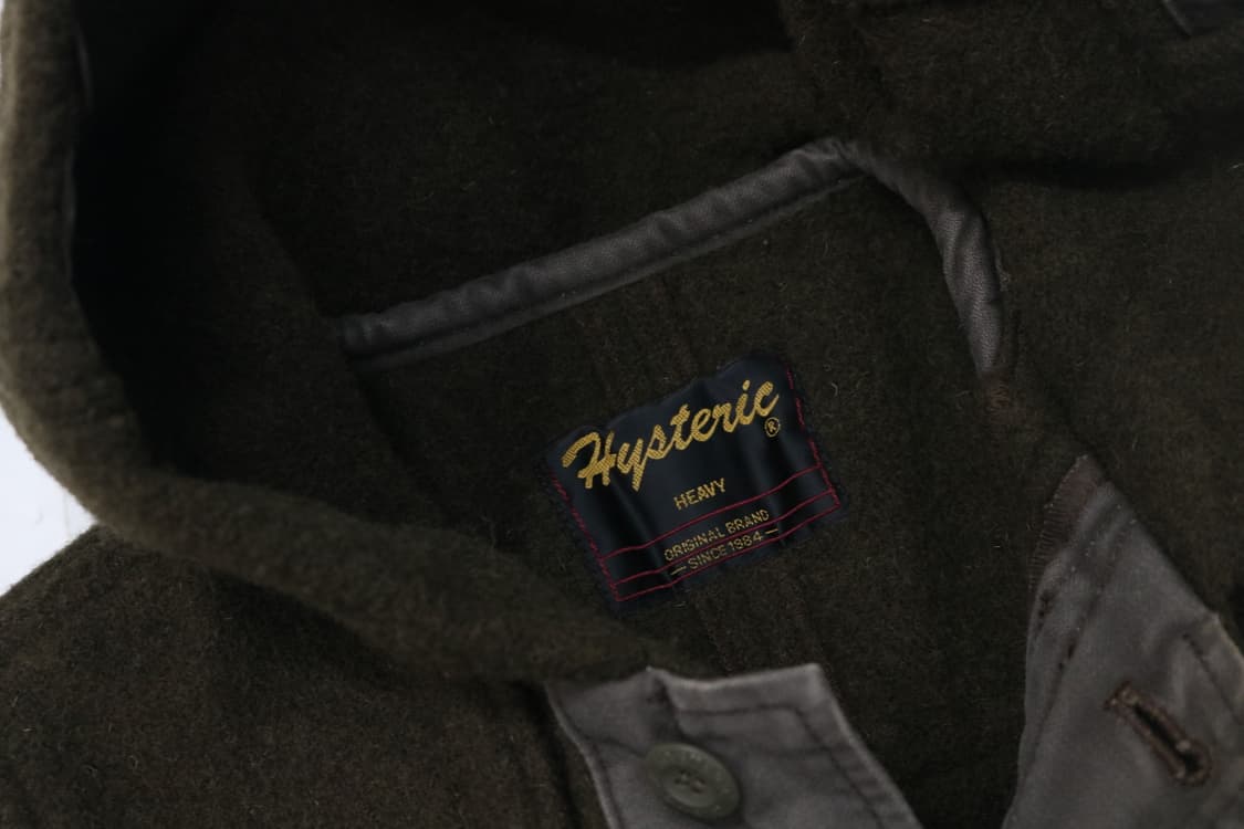 히스테릭글래머 울 밀리터리 후드 더플코트 상품이미지5