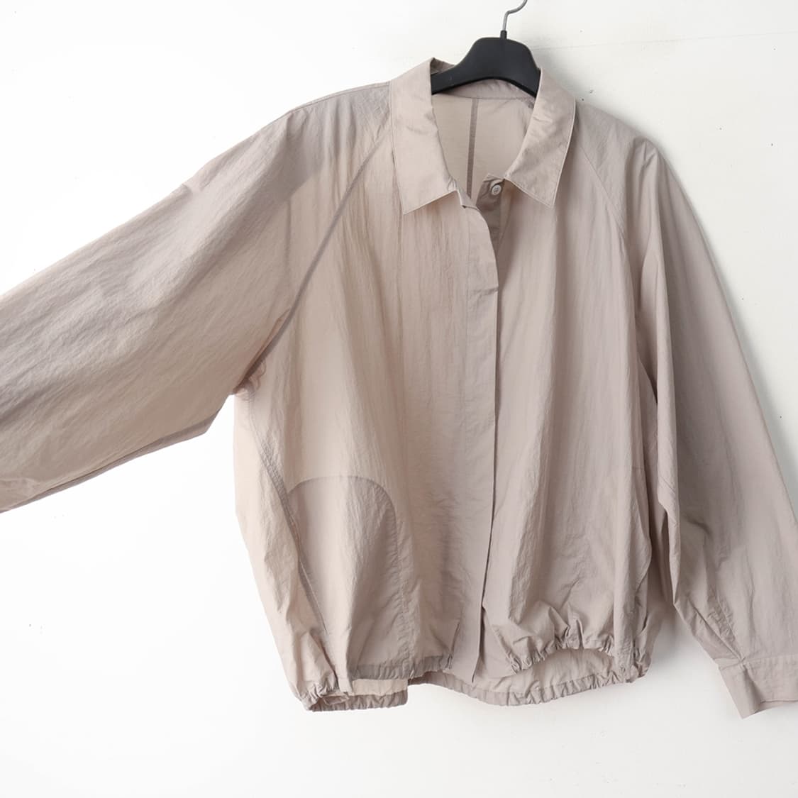 66/한섬 더캐시미어 나일론 코튼 셔츠자켓 상품이미지5