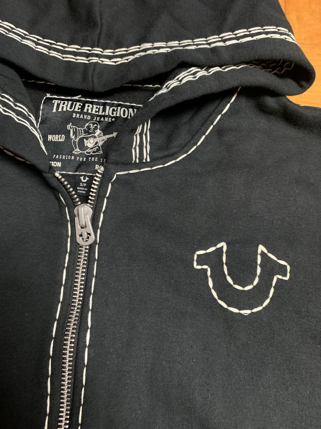 트루 릴리젼 오버핏 Super T 후드집업 상품이미지3