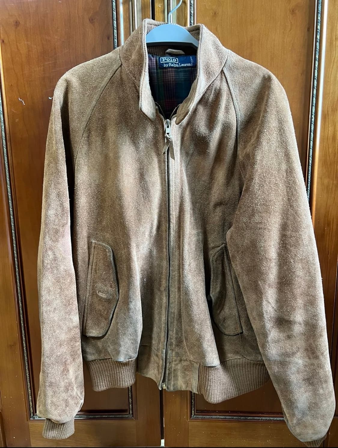 폴로 스웨이드 자켓 상품이미지1