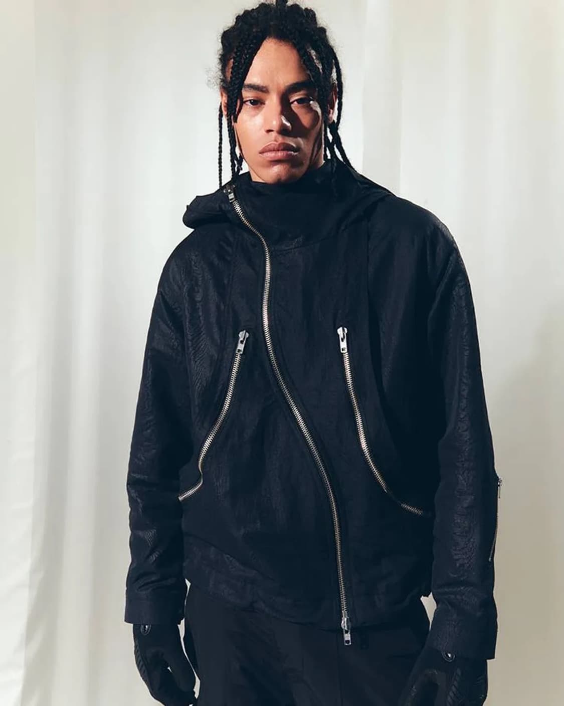 넥스트도어립스 커브드 윈드브레이커 바람막이 자켓 상품이미지1