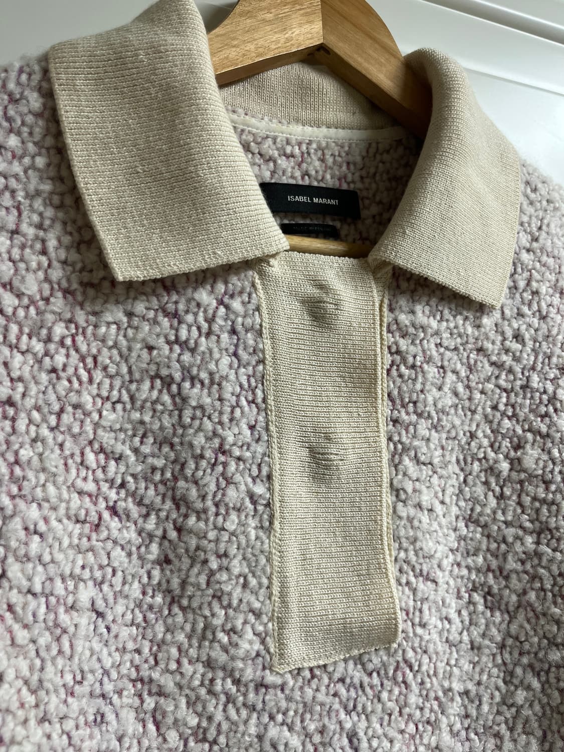 이자벨마랑 오버사이즈 폴로 니트  상품이미지3